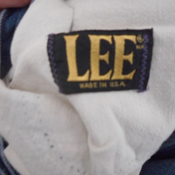 Vintage Lee Jeans denim jeans 1960s Rare! - Picture 4 of 8